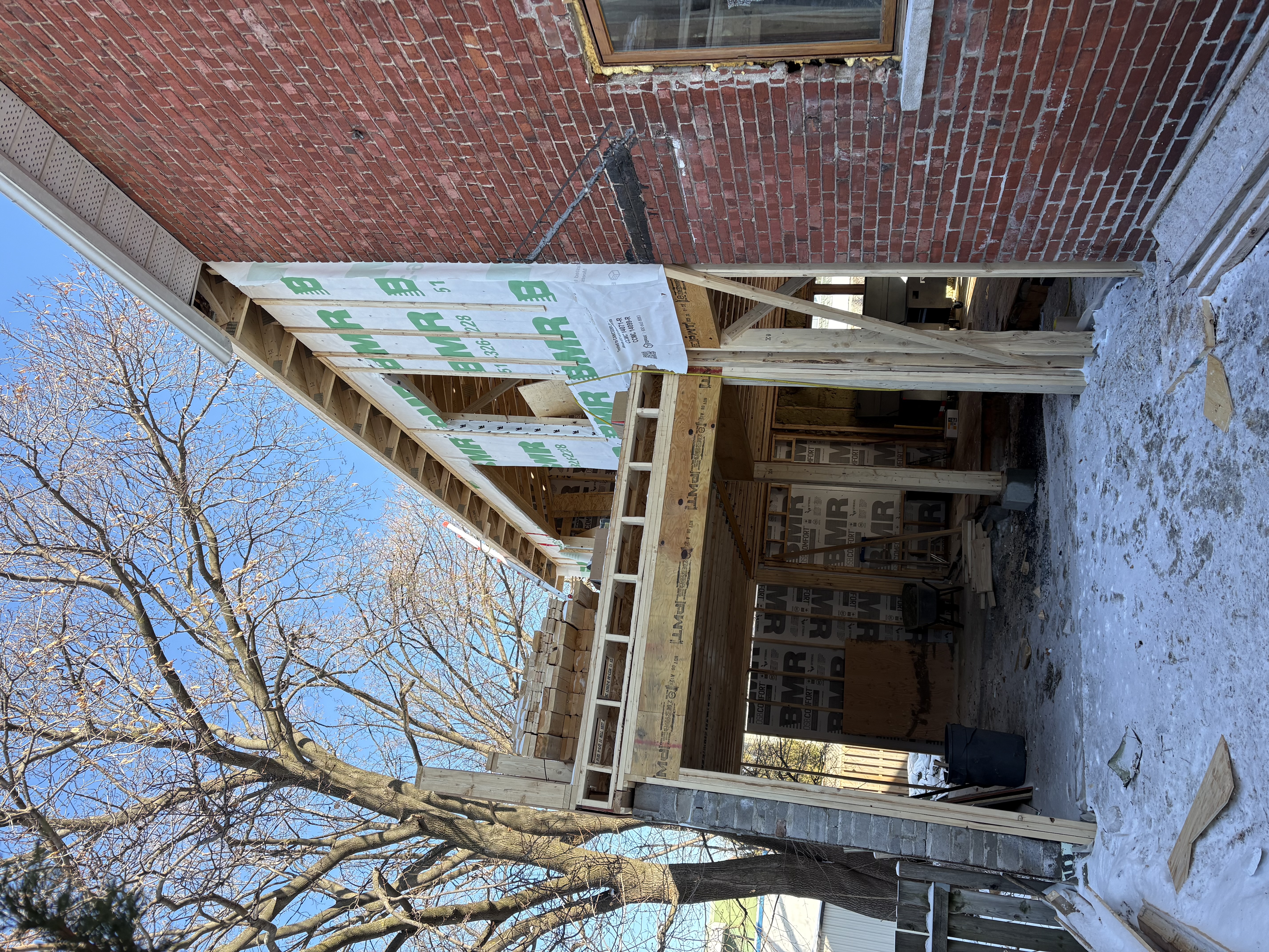 Équipe de Construction Dominic Gagné Inc. sur un chantier